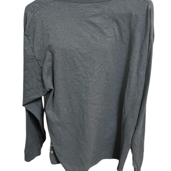 Disney Gray Crewneck Long Sleeve Tee with Star Wars Design - Picture 2 of 3